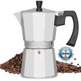 thumbnail image 1 of Cafetière Moka 6 Tasses-Cafetière Espresso pour Cuisinière-Cafetière Italienne pour Cuisinière, 1 of 13