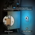 thumbnail image 4 of SHIBA-Motion Sensor Night Light Azure Blue, 2 Pack Night Lights Plug into Wall, Auto On/Off Motion Activation Nightlight, Energy-Saving 0.6W LED Blue Night Light, Ideal for Kids, Bedroom, Bathroom, 4 of 4