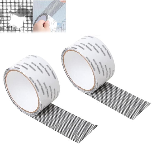 Cinta adhesiva fuerte para reparación de pantallas 2024, cinta autoadhesiva para reparación de pantallas, cinta para reparación de pantallas de ventanas, cinta para parches de pantallas, cinta de mall
