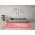 thumbnail image 3 of Ahgly Company Indoor Rectangle Abstract Red Contemporary Area Rugs, 2' x 4', 3 of 4