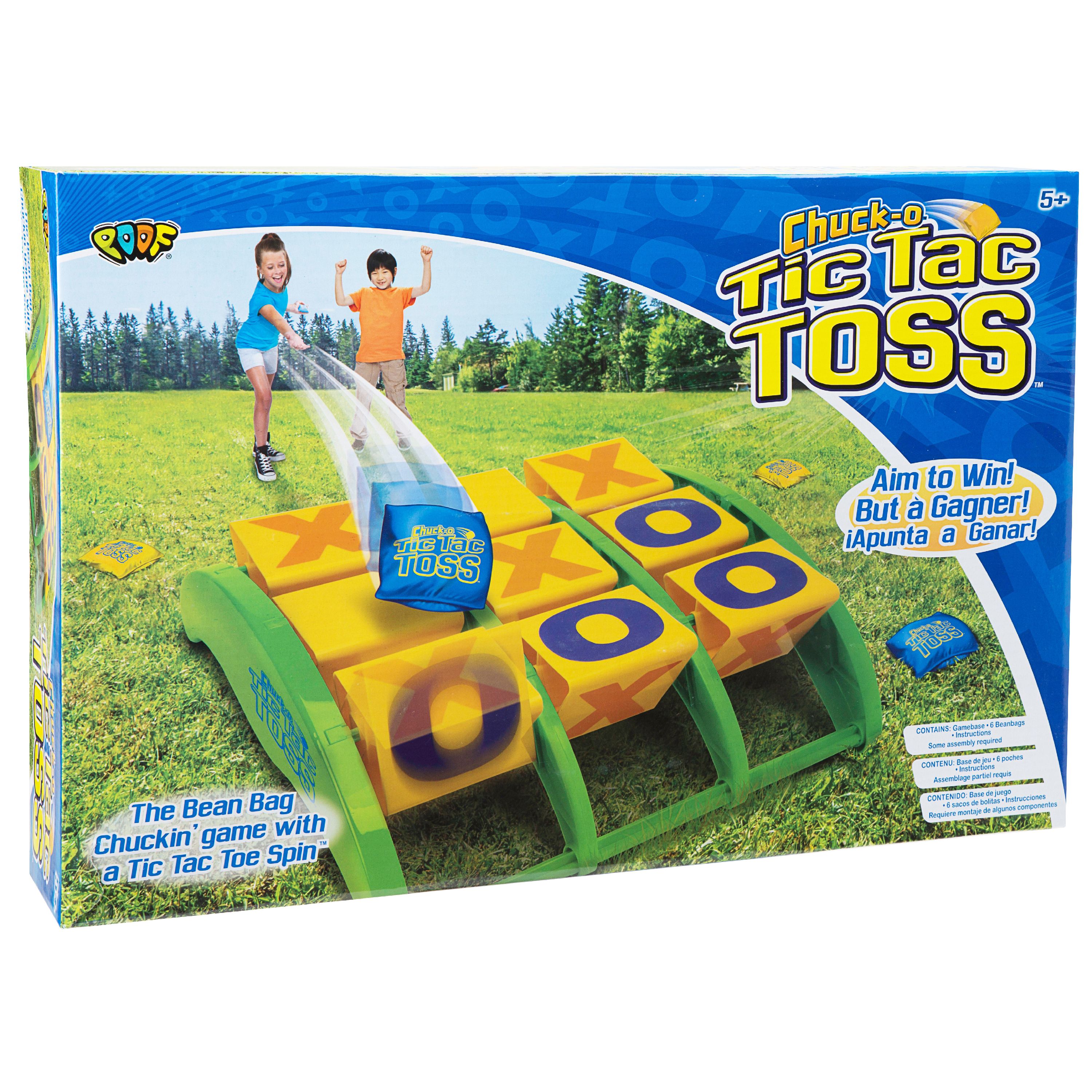 POOF Outdoor Games Chuck-O Tic Tac Toss - Walmart.com