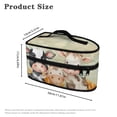 thumbnail image 6 of HELLHERO Protective Travel Steamer Storage Bag Cow Sunflower with Zipper Closure Most Iron for Clothing Ironing Machines, Case Only, 6 of 6