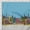Baby Blue, variant on Soimoi Cotton Duck Fabric Buildings Panel Print Fabric by The Yard 42 Inch Wide