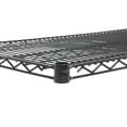 24" Deep x 72" Wide Individual Black Wire Shelf