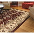 thumbnail image 4 of Couristan Traditions Halle Ruby & Ivory Area Rug, 5'3'x7'6' - 96561565053076T, 4 of 5