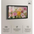 thumbnail image 2 of Expressed in Petals II Shadowbox Print Colorful Floral Art by Art Remedy, Black Frame, 30 x 20, 2 of 7