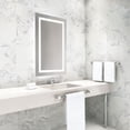 thumbnail image 2 of Moen Align Chrome One-Handle Single Hole Low Profile Modern Bathroom Faucet With Drain Assembly 6191, 2 of 5