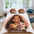 thumbnail image 2 of Moana Themed Bed Sheet Set Three Piece Set 53x79 Inches Comfortable And Skin Friendly Unique Design Creating A Star Studded Night, 2 of 6