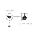 thumbnail image 3 of RGB 5V 3Pin 12V 4Pin 1 to 1/2/3/4/5 SM 2.54MM 3P 4Pin Male Female PC Motherboard AURA Fan LED Stripe Light Control Adapter Cable, 3 of 5