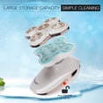 thumbnail image 3 of VIMC Maquinillas de afeitar eléctricas, la mejor afeitadora, recortadora recargable con cabezal desmontable para piernas, bikini, cara, pelos de labios, depilación facial inalámbrica en seco y húmedo, 3 of 5