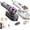 2pcs, variant on Mini Steam Iron Handheld, Crisp Clothes in Minutes, Rotatable Handle Portable Garment Steamer No Board Needed, Wet & Dry, 20s Heat Up, Flat Ironing & Vertical Steaming for Home Business Travel(White)