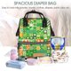thumbnail image 5 of Disketp St Patrick's Day6 Mochila de Pañales de Gran Capacidad con Múltiples Bolsillos, Mochila de Viaje Multifuncional para Bebé, Unisex, Moderna y Resistente, 5 of 6