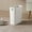 White #t86, variant on Japceit Detachable Trash Can with Pressure Ring, Household Kitchen Waste Bin with Snap-On Lid, Odor-Controlling Step-Free Garbage Container for Bathroom, Office, Dormitory
