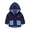 Dark Blue, variant on XBASW Toddler Baby Fleece Hooded Jacket Boys Girls Elastic Thick Coats Spring Autumn Zipper Top for Kids 2-10T