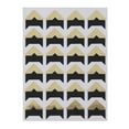 thumbnail image 1 of EeaseMX 5 pegatinas autoadhesivas de papel kraft para álbumes de fotos (dorado brillante), 1 of 7
