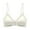 Champagne, variant on Women's Front Button Liquid Foundation Bra Wireless Push Up, Cross Neck Halter Strap Lingerie, Invisible Seamless Back Cross Bralette, Gathering Comfort Underwear