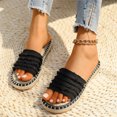 thumbnail image 2 of NOKIO Women's Soft Sole Shoes Ladies Beach Sandals Hollow Casual Slippers Flat Shoes Retro Sandals Beach Shoes, 2 of 9