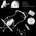 thumbnail image 5 of Swing Black X1 Lámpara de pared LED humanoide creativa Aplique de pared LED moderno Lámpara de pared Art Deco Max 60w E27 para habitación de niños, cabecera de dormitorio, escalera, Rojo Verde Cocina, Decoración y Otros, 5 of 5