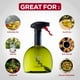 thumbnail image 2 of Pulverizador de aceite Evo Original sin aerosol para aceites de cocina y vinagres de oliva Verde Capacidad de 24 onzas, 2 of 7