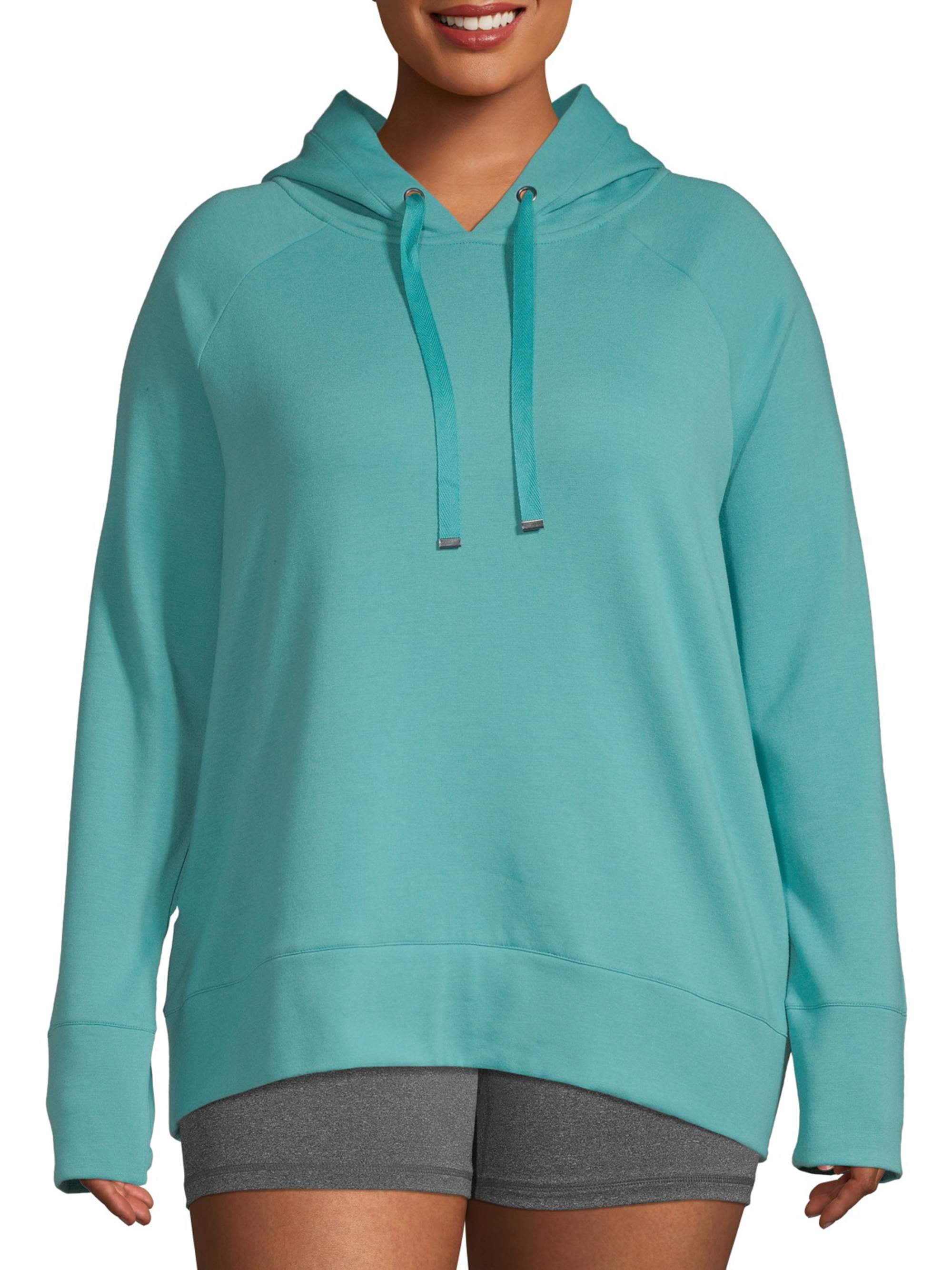 Athletic Works Women's Plus Active Pullover Fleece Hoodie