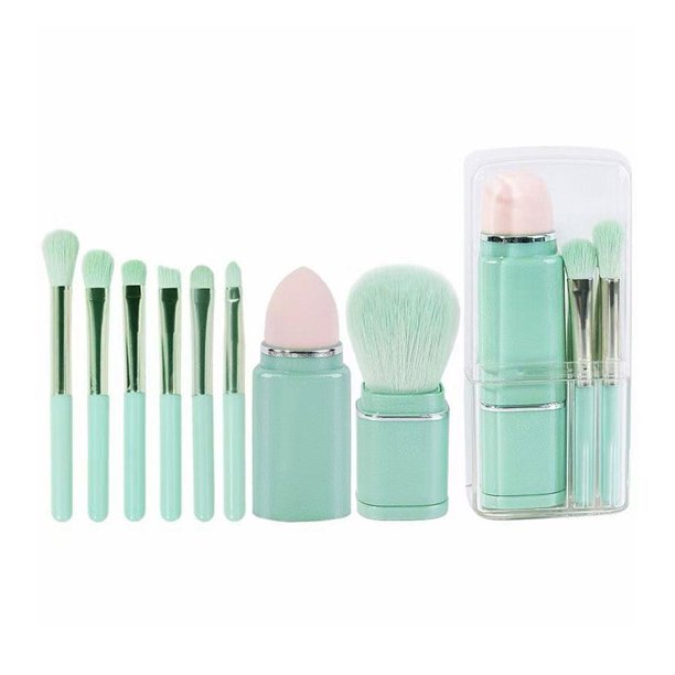 EZLIFE Juego de 8 pinceles de maquillaje en 1, nuevo R2 N7U6
