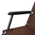 thumbnail image 4 of Lounging Relaxation  Folding Lounger With Metal Frame, Adjustable Footrest  Head Pillow, 4 of 8