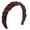 Dark brown, variant on Adjustable Braided Wigs HairBand Heat Resistant Synthetic Fiber Hairhoop For Women Special Occasion and Everyday Wear