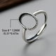 thumbnail image 4 of Sonducket Base de anillo de plata para encontrar componentes para hacer manualidades, accesorio de repuesto para manualidades, hecho en casa, Ropa, zapatos y accesorios Miscelánea, 4 of 6