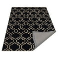 thumbnail image 4 of Rugsotic Carpets Hand Tufted Wool Eco-Friendly Area Rugs - 5'x8', Rectangle, Black White, Modern Contemporary Design, High Pile Handmade Anti Skid Rugs for Living Room, Bed Room (K00302), 4 of 5