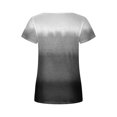 thumbnail image 4 of Blusa suelta de manga corta con cuello en V informal estampada a la moda para mujer OAVQHLG3B Store  lin121212, 4 of 4