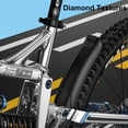 thumbnail image 4 of Ciernera para bicicletas ENLEE Guardabarros para bicicleta de montaña, 2 uds., juego de guardabarros delantero y trasero, accesorios para bicicleta de montaña, 4 of 7