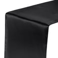thumbnail image 1 of Unique Bargains 6 Pack Satin Table Runner, 12'x108' Smooth Silk Table Runner, Black, 1 of 7