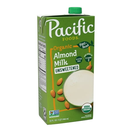 UPC 052603065030 product image for Pacific Foods Organic Unsweetened Almond Milk  Plant Based Milk  32 oz Carton | upcitemdb.com