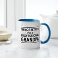 thumbnail image 4 of CafePress - I'm Not Retired I'm A Professional Grandpa Mugs - 11 oz Ceramic Mug - Novelty Coffee Tea Cup, 4 of 4