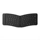 thumbnail image 1 of Teclado Bluetooth Plegable Ergonómico de Vías en Forma de V con Luz de Carga para Teléfono Móvil y Tableta., 1 of 5