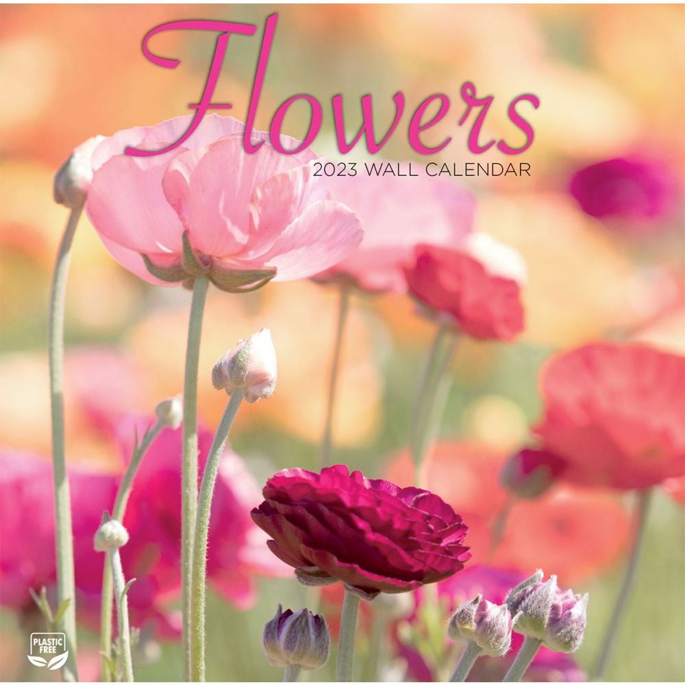 Flowers 2023 Wall Calendar