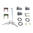 thumbnail image 1 of Cilindro de cerradura de maletero con kit de cerradura de puerta de 2 llaves Reemplazo duradero a para montaje, 1 of 8