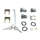 thumbnail image 1 of Cilindro de cerradura de maletero con kit de cerradura de puerta de 2 llaves Reemplazo duradero a para montaje, 1 of 8