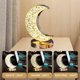 thumbnail image 3 of Star Moon Lamp, 3 Colors Modes Dimmable Touch Lamp, Crystal Table Lamp Night Light, Led Beside Lamp For Ramadan Decorations, 3 of 5