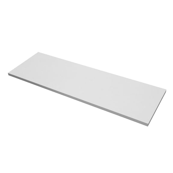 SSWBasics Laminated White Melamine Shelf Board 36”L x 12”W Durable and Sleek Cabinet Replacement Shelves Sturdy and Stylish Shelf Boards for Retail Thrift Business Home or Office