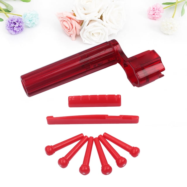 IFANLANDOR Accesorio Para Guitarra Selleta Rojo Material Resistente Para Sonido Óptimo