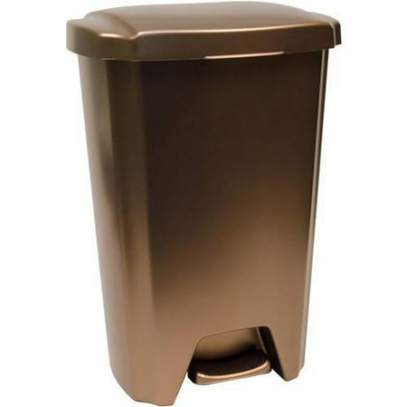 Hefty 13-Gallon Step-On Trash Can, Multiple Colors