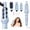 Blue-3, variant on 5-in-1 Hair Styling Tool with 1.25" Hair Crimper and Waver, 1" & 1.25" Automatic Curlers, Straightener Brush & Volumizing Crimper – Travel-Friendly Hair Tool