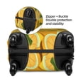 thumbnail image 4 of Lsque Yellow Limes Printed Luggage Cover, Travel Luggage Protector,Scratch and Dirt Resistant, Fits 18-32 Inch Luggage - Small, 4 of 9