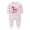 H-Pink, variant on Zwiiyzr 2025 0-1T Unisex Baby Girls Boys Long Sleeve Button Onesie Solid Newborn Footie One-Piece Infant Romper Jumpsuit White