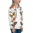 thumbnail image 3 of Balery Corgi Dog2 Pattern Boys Hoodie, Youth Pullover Hooded Sweatshirt, Kangaroo Pocket Hoodie for Kids Girls -Small, 3 of 6