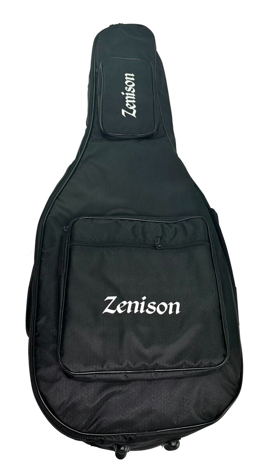 Zenison Guitar Bag 41" Deluxe Padding Banjo Electric - Shoulder BACKPACK Straps