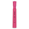thumbnail image 3 of Universal Desk Highlighter, Chisel Tip, Fluorescent Pink, Dozen -UNV08865, 3 of 3