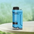 thumbnail image 3 of Microscope - 60x to 120x Magnification with LED Light, Portable Handheld for Science Exploration & Education(Blue), 3 of 6