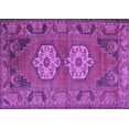 thumbnail image 1 of Ahgly Company Indoor Rectangle Persian Purple Traditional Area Rugs, 8' x 12', 1 of 4